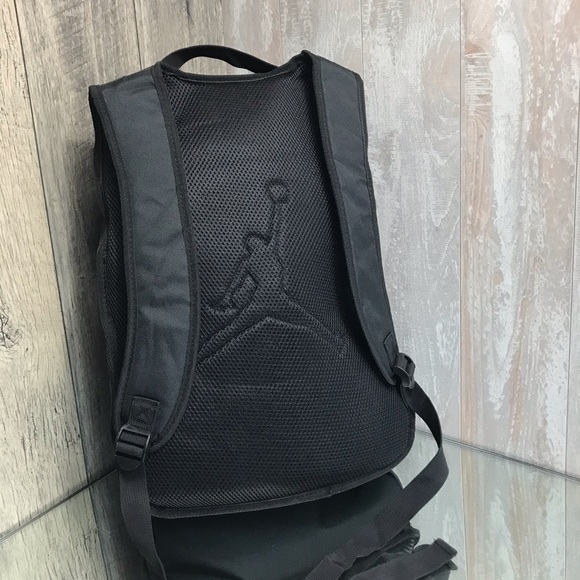 Nike Air Jordan Jumpmen Time Backpack Black Pink - Picture 3 of 5